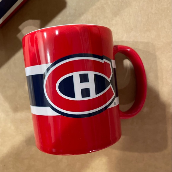 NHL Montreal Canadiens Ceramic Sublimated Hockey Mug Set, 11-oz, 2-pk - Picture 2 of 7